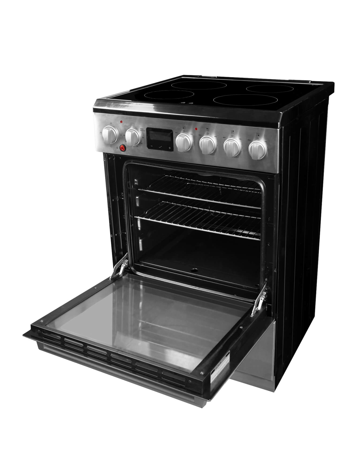 Danby DRCA240BSSC 24-Inch Stainless Steel Slide-In Electric Range with TruAirFry Technology - Perfect for Modern Kitchens, Baking & Air Frying