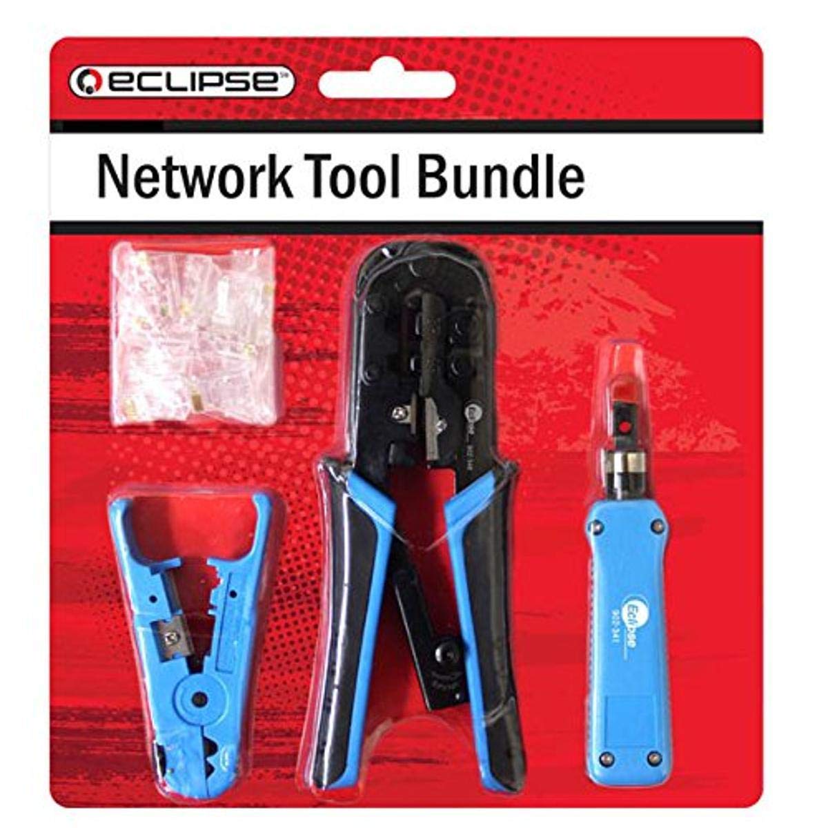 Professional Network Tool Kit 902-354 - Complete Ethernet Cable Crimping & Repair Set for IT Technicians, Home Networking, and Office Installations