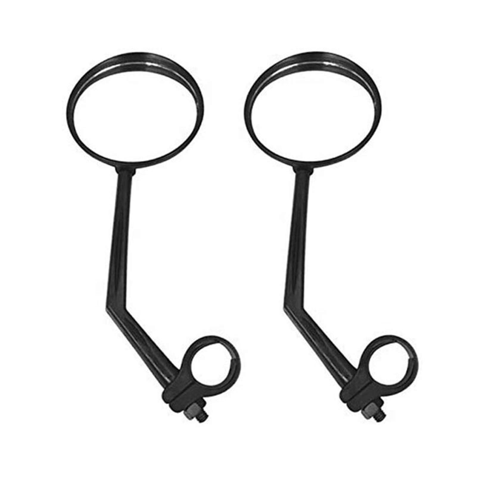 360-Degree Rotating Bike Handlebar Mirror - Universal Convex Rearview Mirror for MTB/Road Bicycles (2-Pack) - Perfect for Commuting, Cycling Safety & Outdoor Adventures