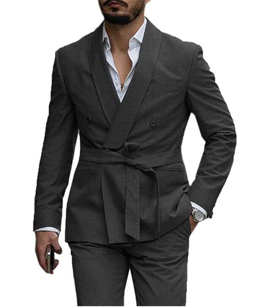 Premium Men's Suit Set (Jacket + Pants) - Wedding Groom Tuxedo & Business Office Attire - Perfect for Formal Events, Business Meetings & Special Occasions