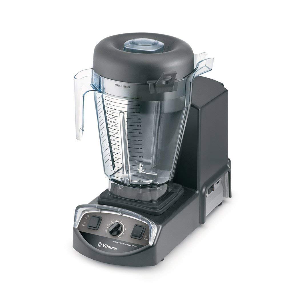 Vitamix 5201 XL Variable Speed Blender - 64oz Large Capacity, Black/Clear Container - Perfect for Smoothies, Soups & Nut Butters - Professional Grade Kitchen Blender for Home & Commercial Use