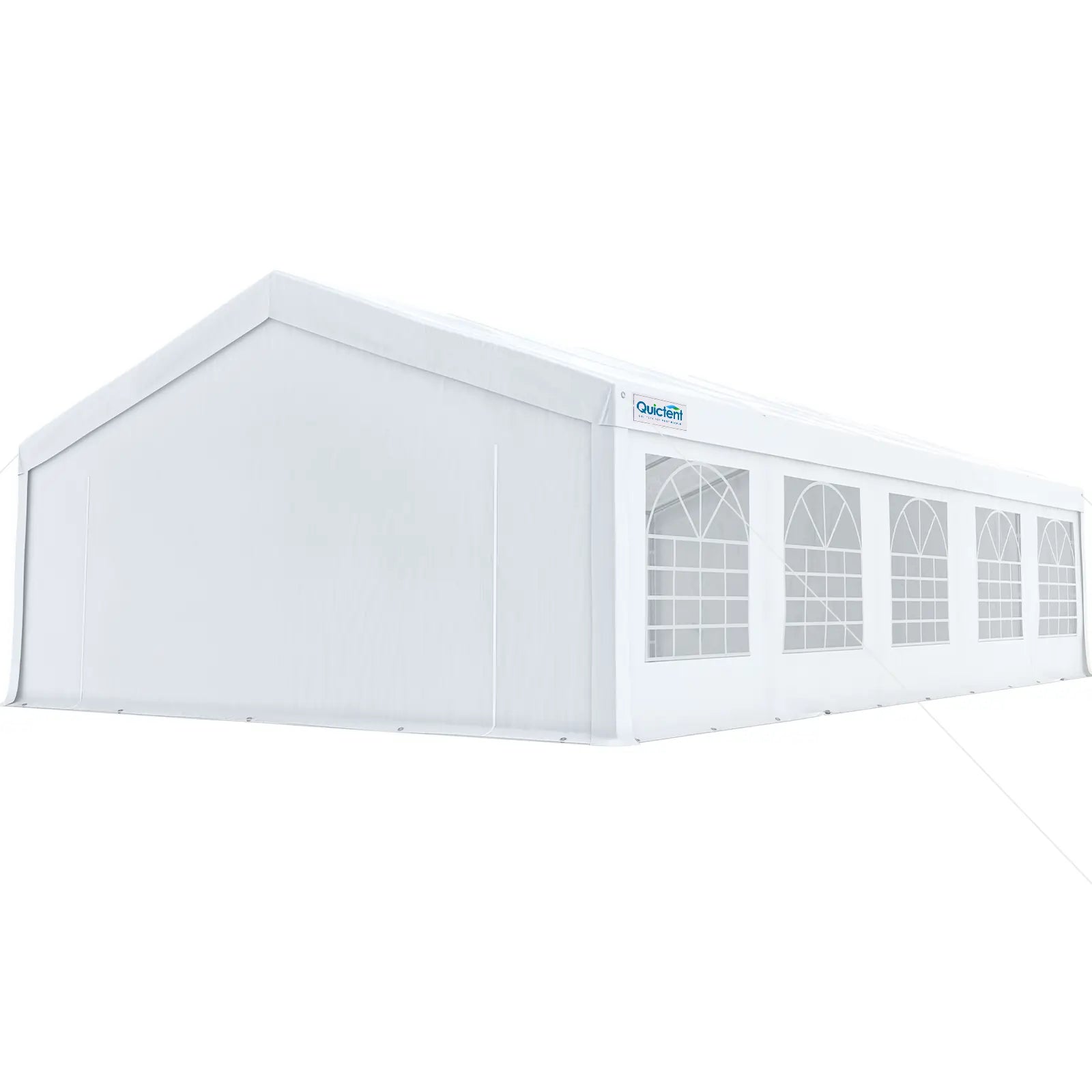 Quictent 20x30ft Large White Party Tent - Waterproof & UV Resistant for Outdoor Weddings, Events, and Gatherings