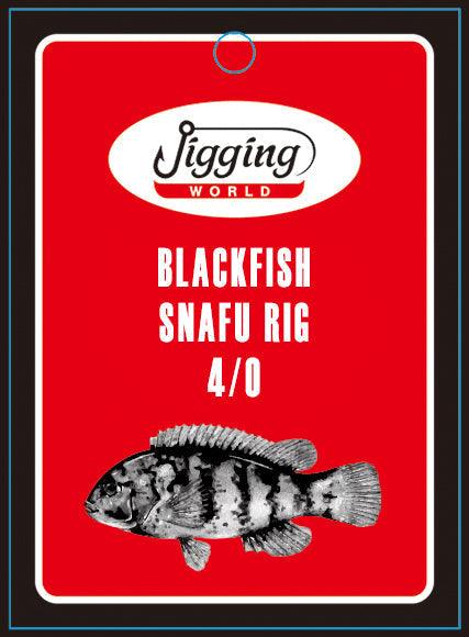 Jigging World Blackfish Rigs - Premium Saltwater Fishing Rigs for Tautog & Blackfish - Perfect for Offshore & Inshore Fishing Trips