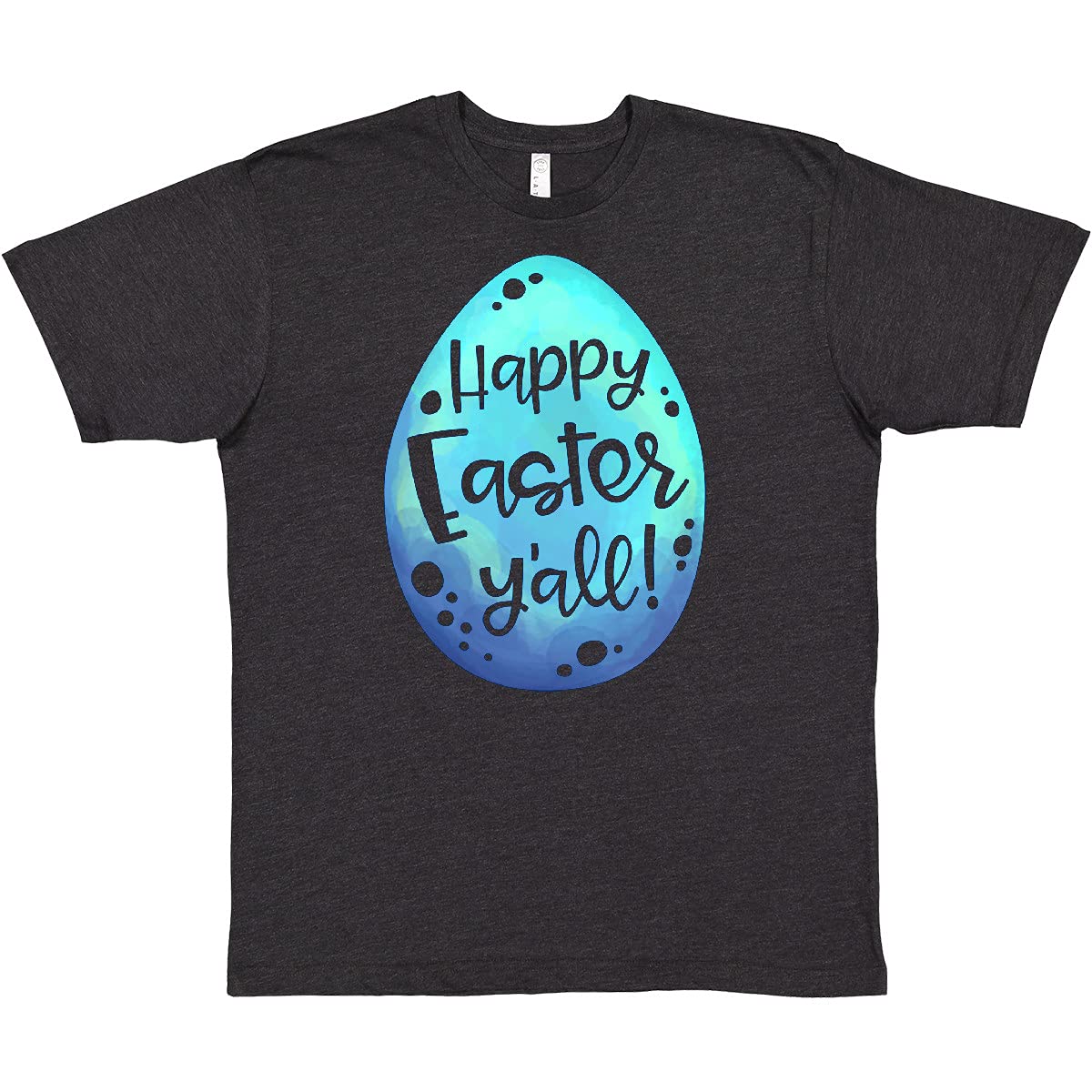 Inktastic Happy Easter Y'all with Blue Easter Egg Graphic T-Shirt for Adults - Perfect for Easter Celebrations, Family Gatherings & Spring Festivals