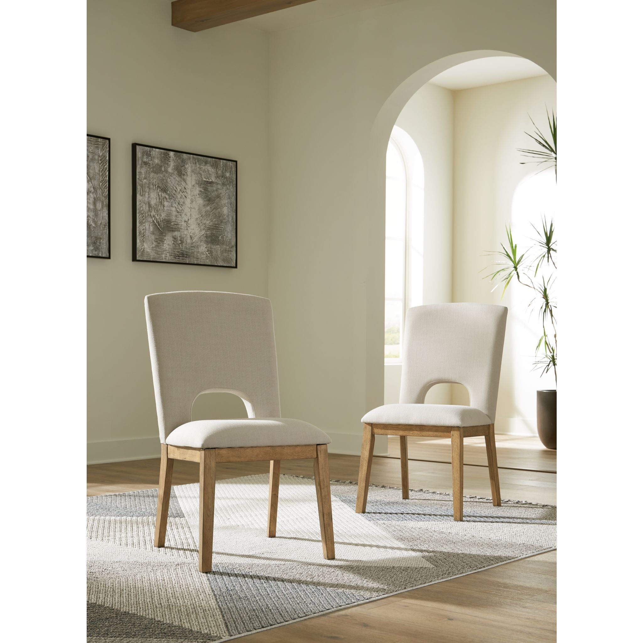 Dakmore Side Chair - Modern Dining Chair with Wooden Legs for Kitchen, Dining Room, Office | Comfortable & Stylish Home Furniture