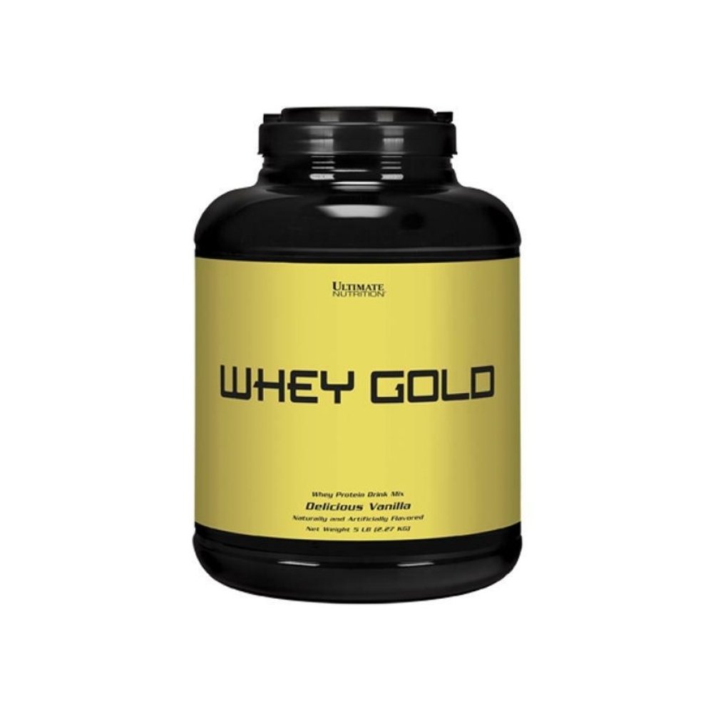 Ultimate Nutrition Whey Gold Protein Powder - 20g Protein per Serving, Whey Protein Isolate & Amino Acids for Muscle Growth & Recovery - 67 Servings Vanilla Flavor | Perfect for Post-Workout, Weight Training & Healthy Lifestyle