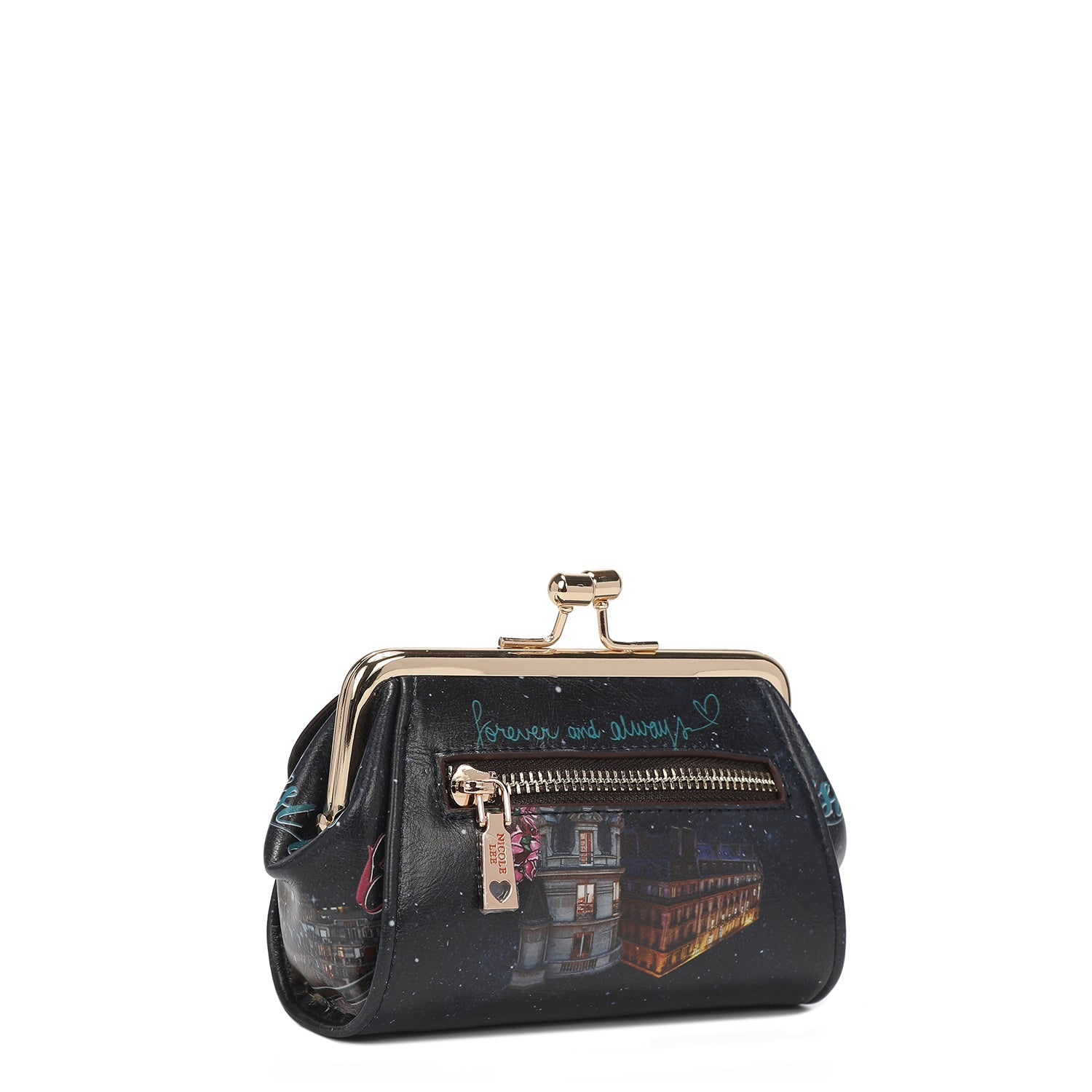 Sadie Mini Coin Purse - Small Leather Wallet for Women, Compact RFID Blocking Card Holder - Perfect for Travel, Shopping & Everyday Use