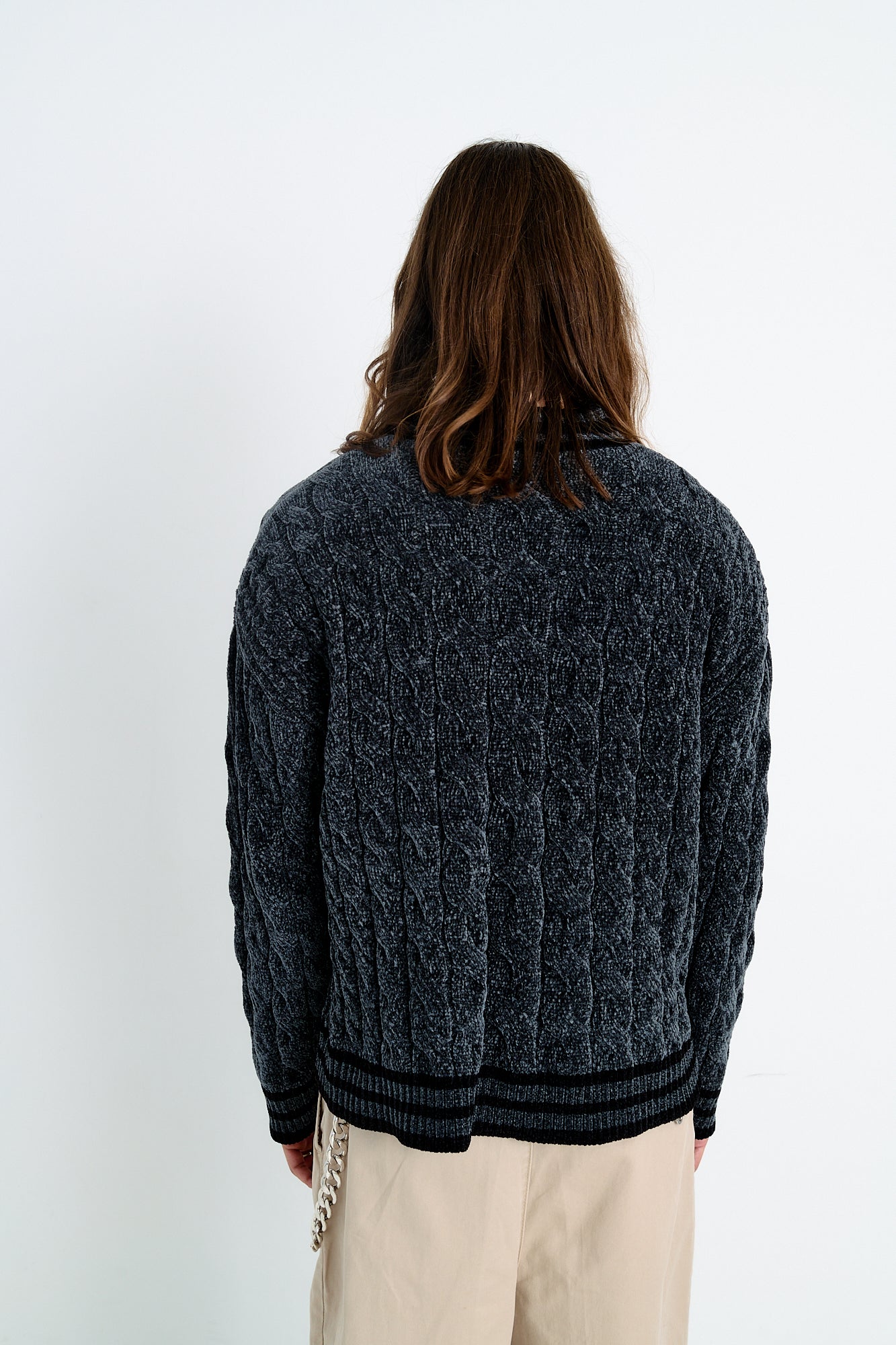 Cozy Dweeb Cable Knit Sweater for Women - Soft Winter Pullover for Casual Outfits & Holiday Gatherings