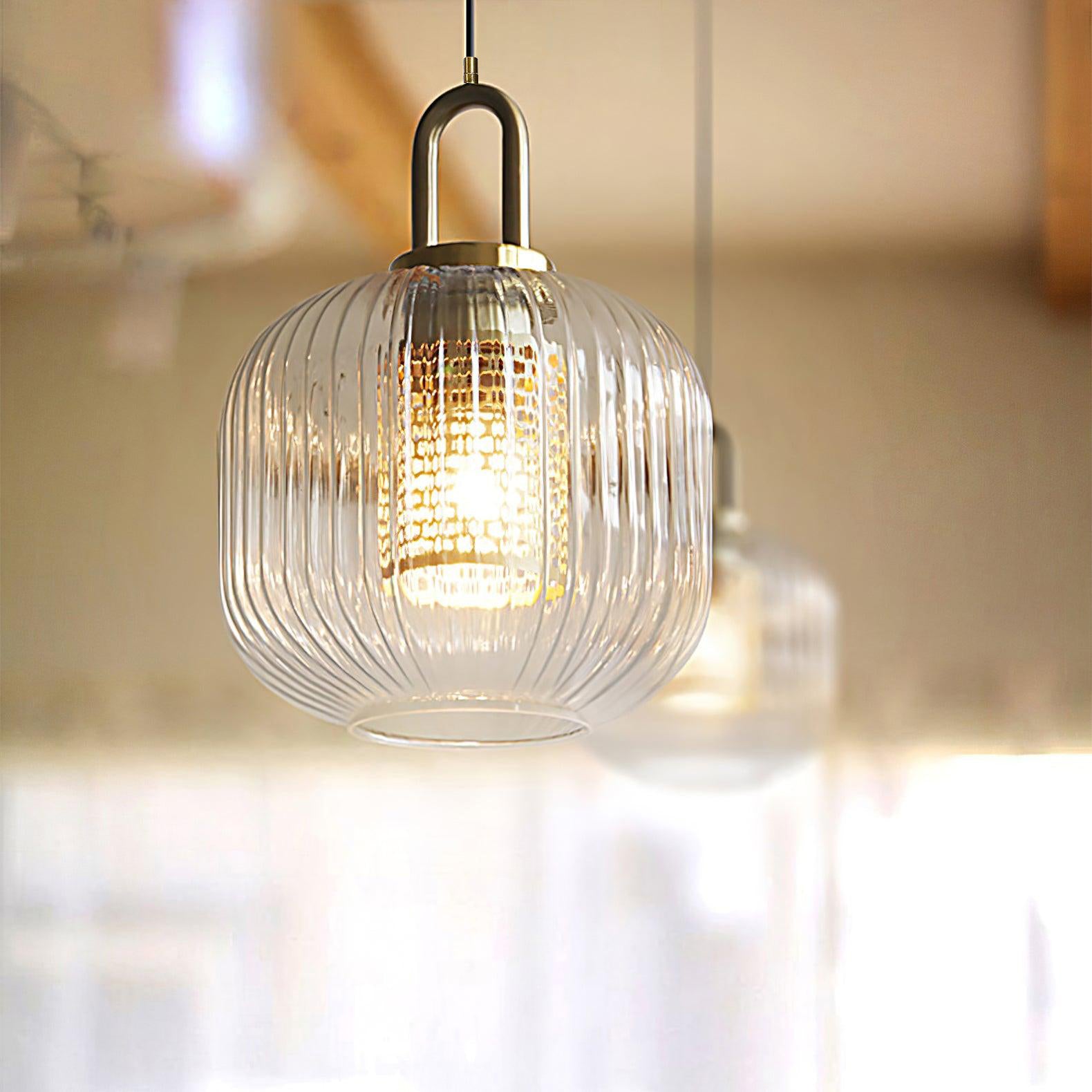 Modern Covent Pendant Light - Adjustable Hanging Chandelier for Kitchen Island, Dining Room & Bedroom - Industrial Vintage Ceiling Lighting Fixture with Edison Bulbs