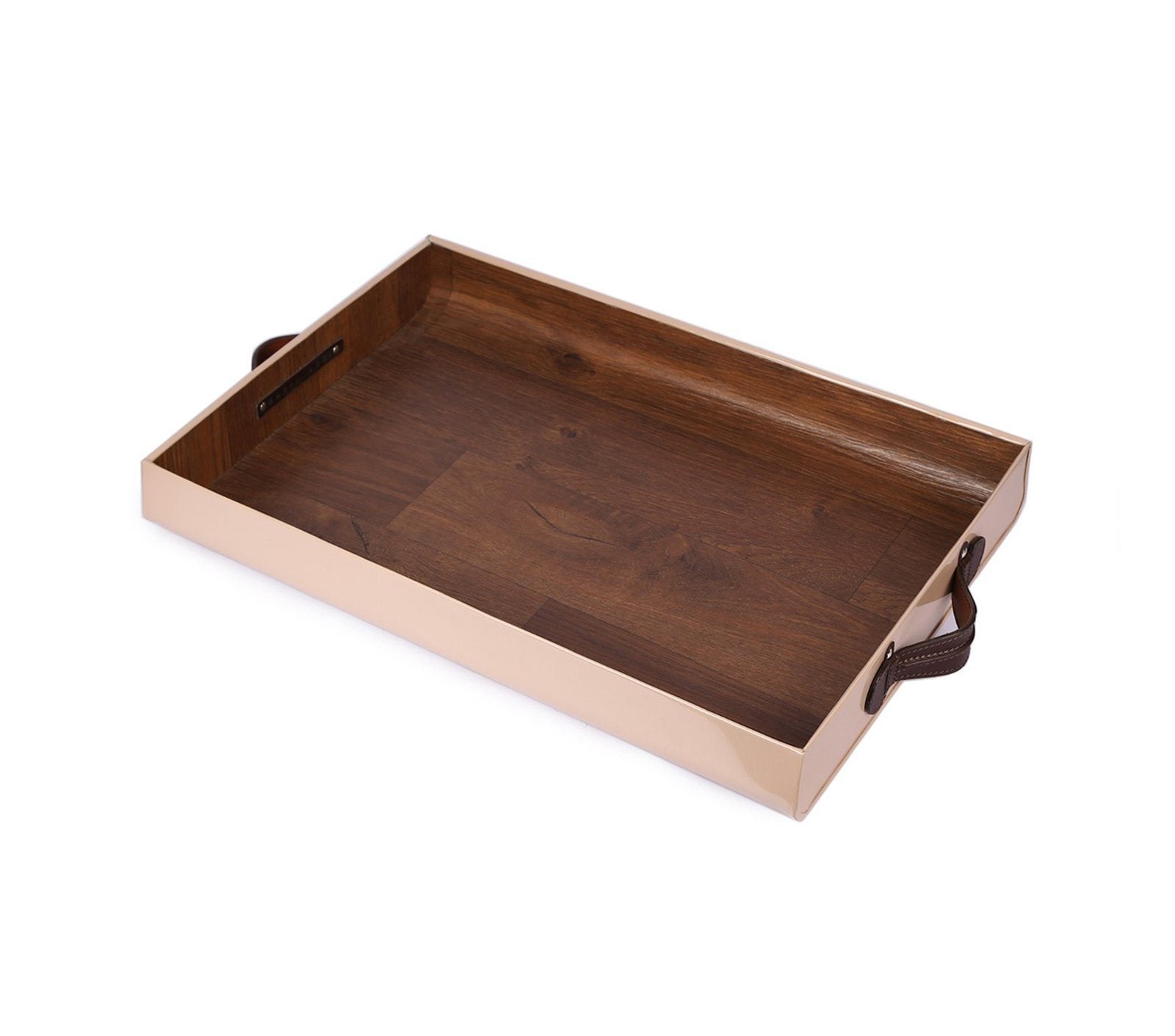Small F Tray - Compact and Durable Serving Tray for Home, Office, or Party Use | Perfect for Snacks, Drinks, and Organizing Essentials