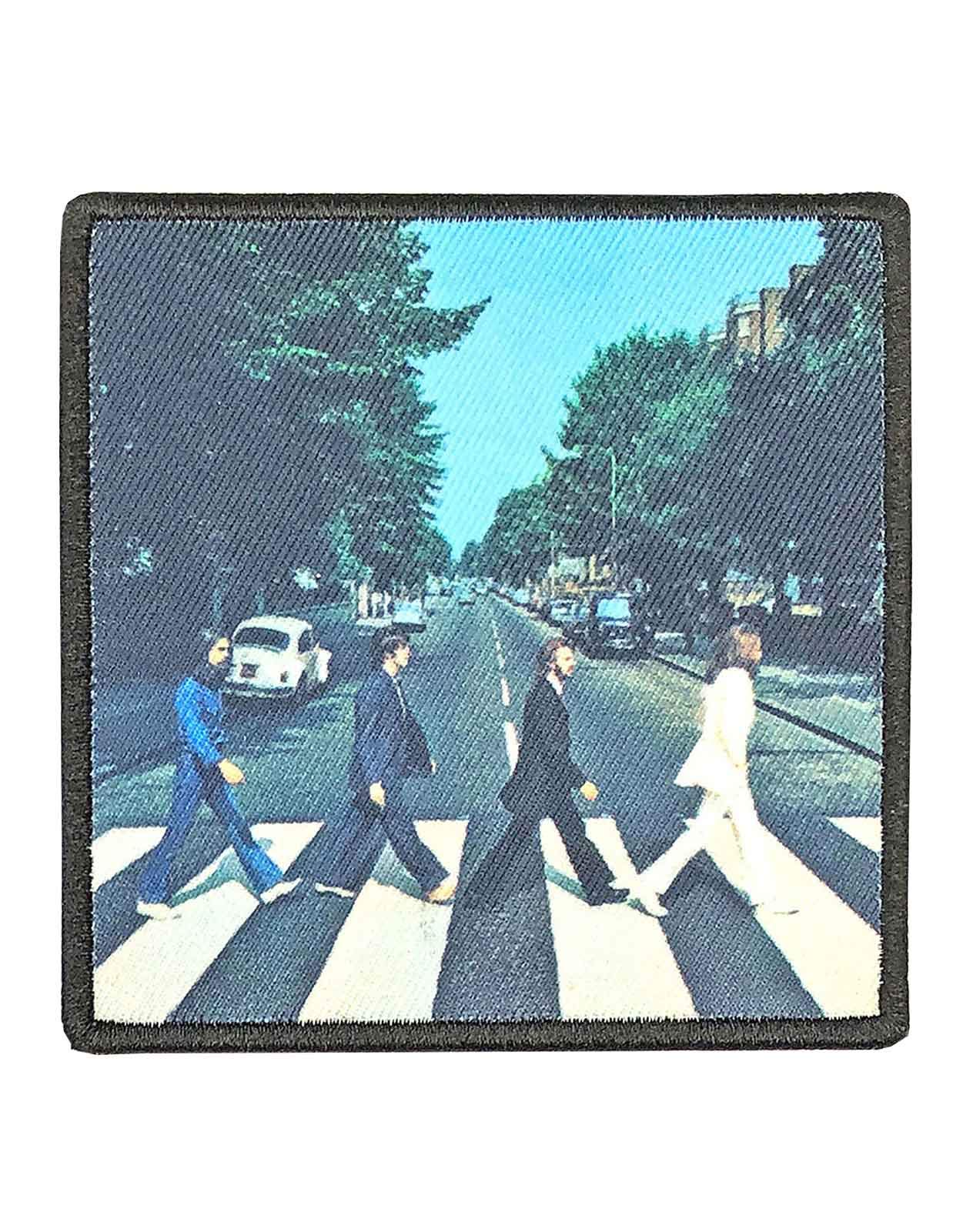 The Beatles Abbey Road Album Cover Official Embroidered Iron-On Patch - Perfect for Jackets, Bags & DIY Clothing Customization