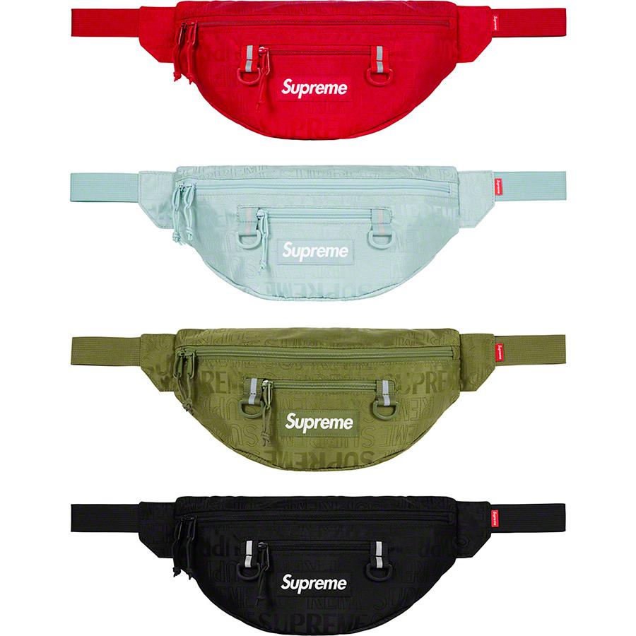 SUPREME 19SS Waist Bag - Stylish Crossbody Fanny Pack for Men & Women - Perfect for Travel, Hiking, and Everyday Use