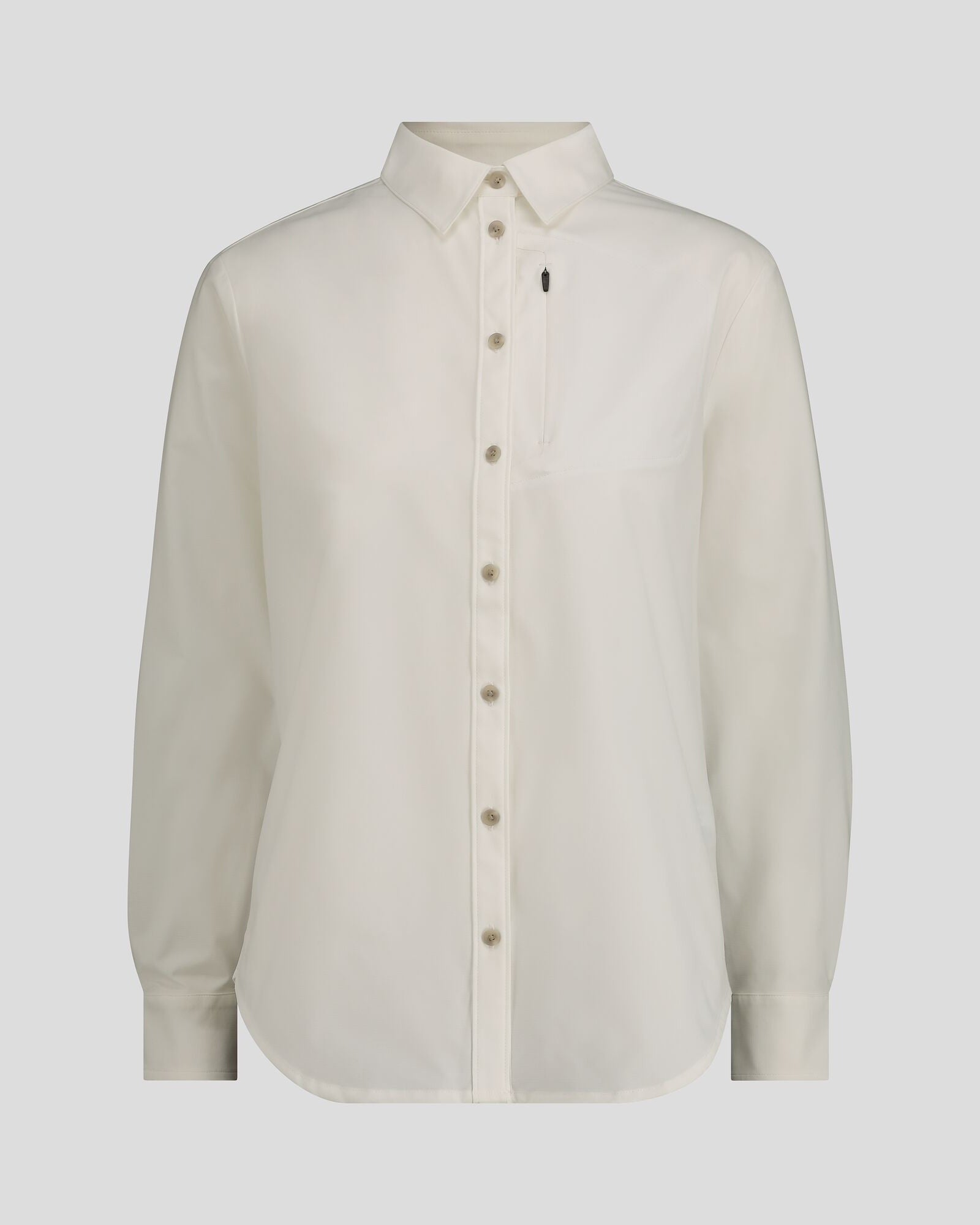 Women's UPF 50+ Sun Protection Long Sleeve Shirt - Lightweight Breathable White Sun Shirt for Hiking, Beach & Outdoor Activities