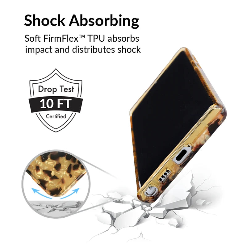 Samsung Galaxy Phone Case - Blonde Tortoise Shell Design - Protective & Stylish Cover for Everyday Use & Travel