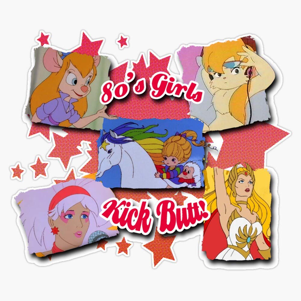80s Girls Kick Butt Cartoon Tribute - 5