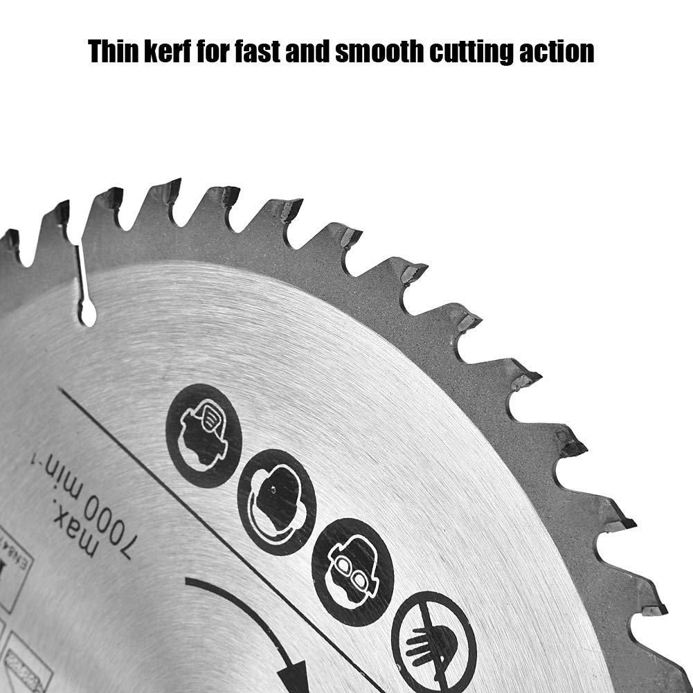 Premium 210mm Circular Saw Blades Set - 24T/48T/60T Multi-Tooth Saw Disc with 30mm Bore (3-Pack) - Perfect for Woodworking, Metal Cutting & DIY Projects