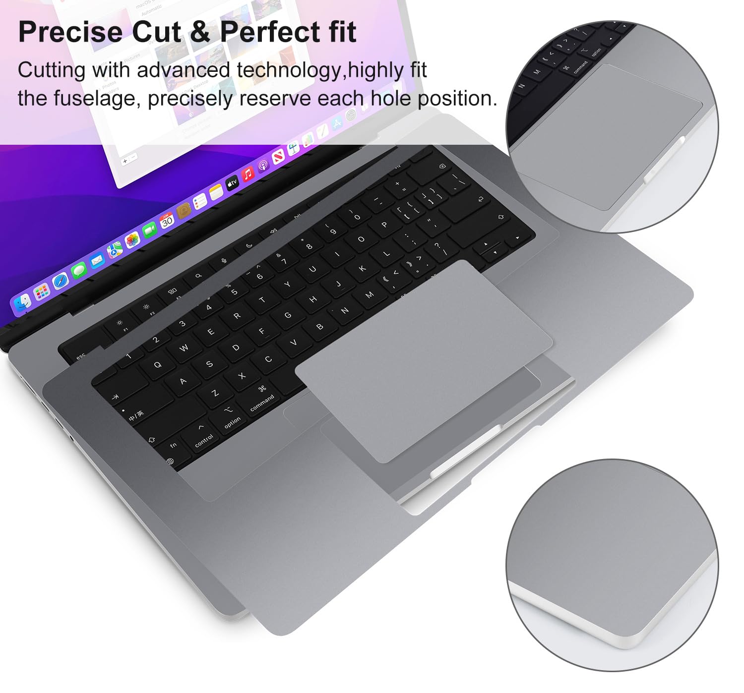 Premium Palm Rest Cover & Trackpad Protector for 2023-2024 MacBook Air 15.3