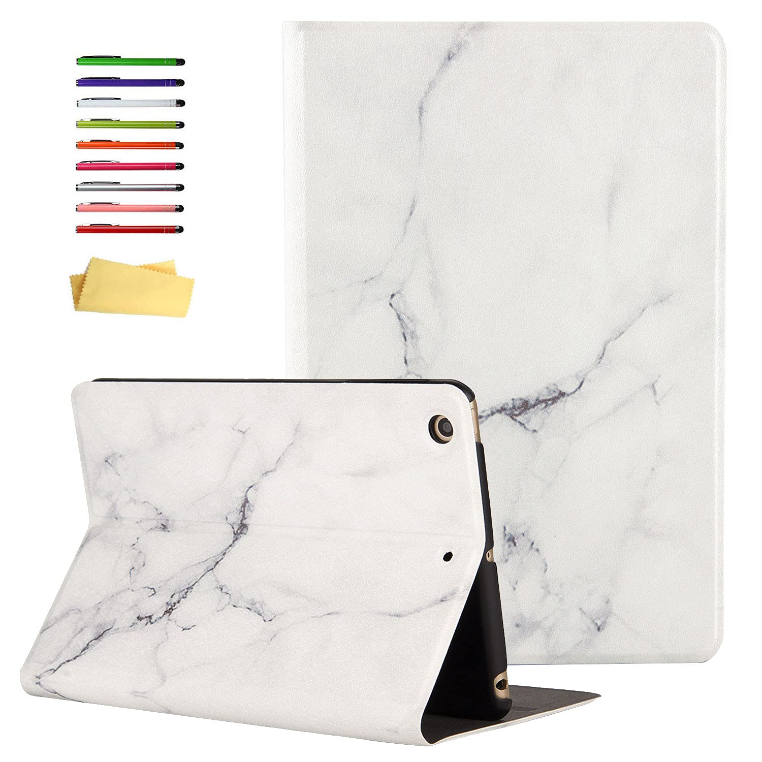 Premium PU Leather Smart Folio Case for Apple iPad Mini 5 (2019 5th Gen) & iPad Mini 4 (2015 4th Gen) 7.9