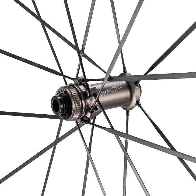 FARSPORTS 2025 New EVO S Series Carbon Fiber Road Bike Wheelset - Lightweight Aero Wheels for Racing & Training | Perfect for Road Cycling, Triathlons & Endurance Rides
