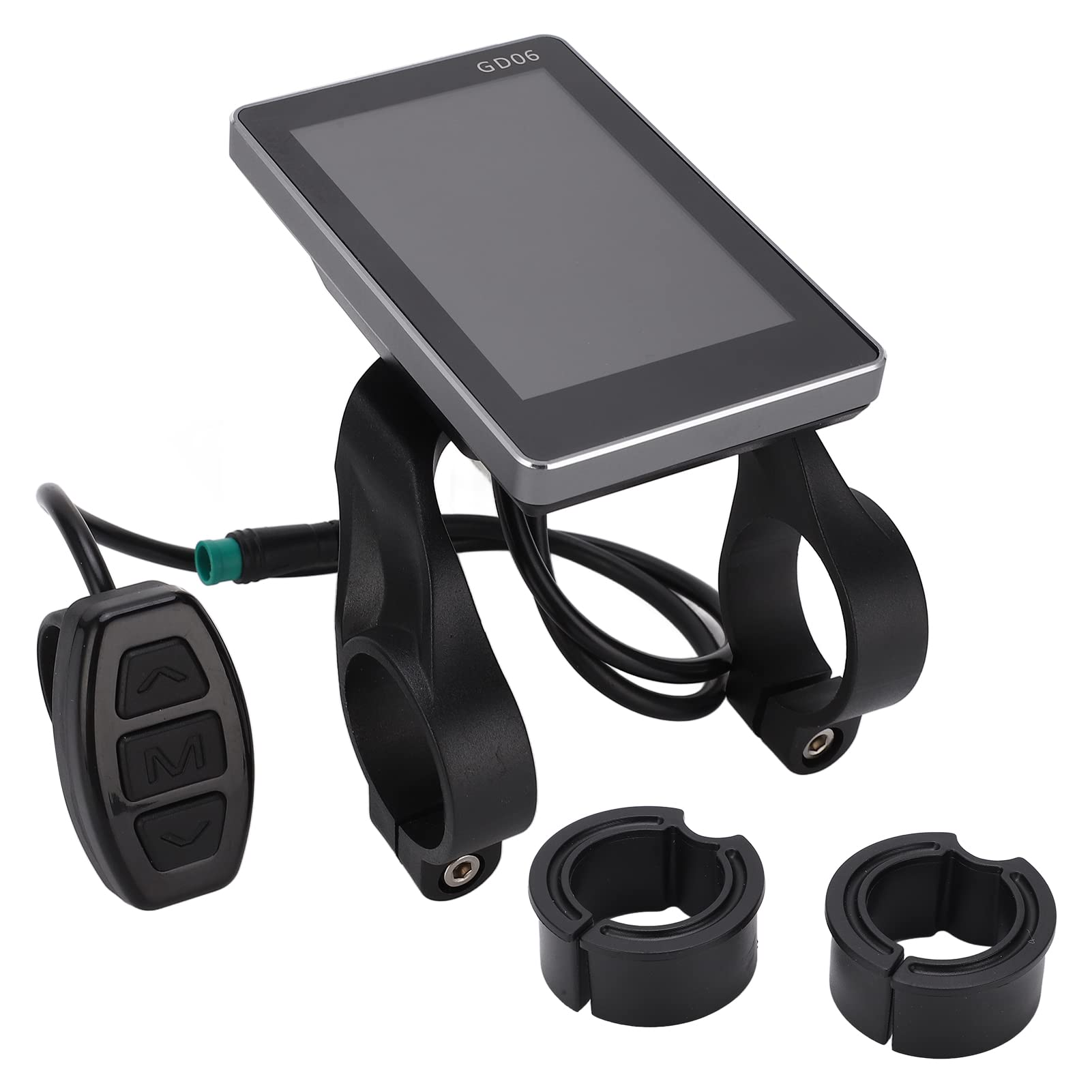 Junlucki 36V 48V Electric Bike LCD Display Meter - Waterproof Motor Controller Panel with Bright Screen for E-Bikes & Scooters - Perfect for Commuting, Delivery & Outdoor Adventures