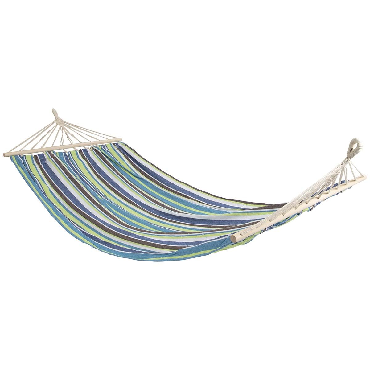Bo-Garden Santa Barbara Hammock with Spreader Bar - Premium Outdoor Hanging Bed for Patio, Backyard & Beach Relaxation