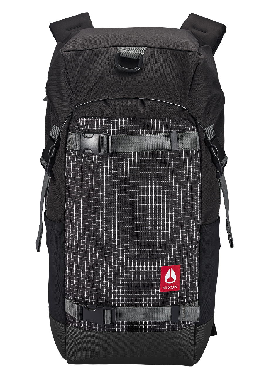 Landlock 4 Backpack - Waterproof Travel & Hiking Backpack for Men & Women - Durable Black/Charcoal Daypack for Outdoor Adventures, Commuting & Daily Use