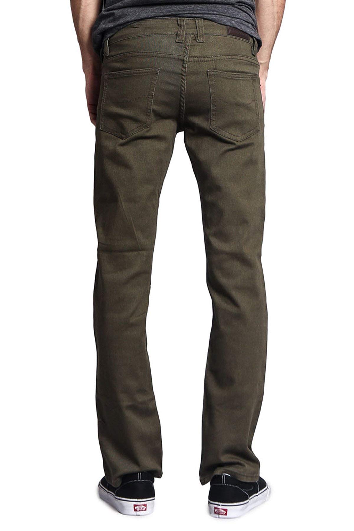 Slim Fit Colored Jeans for Men - Trendy Stretch Denim Pants with Comfortable Fit | Perfect for Casual Wear, Date Night & Everyday Outfits