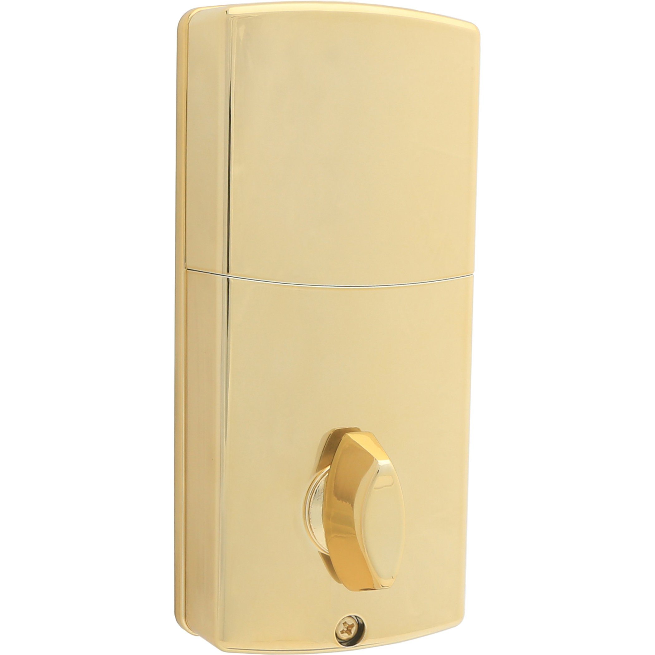 Honeywell 8712009 Electronic Deadbolt Door Lock with Keypad - Polished Brass Finish | Keyless Entry Security for Home, Office & Apartment Doors