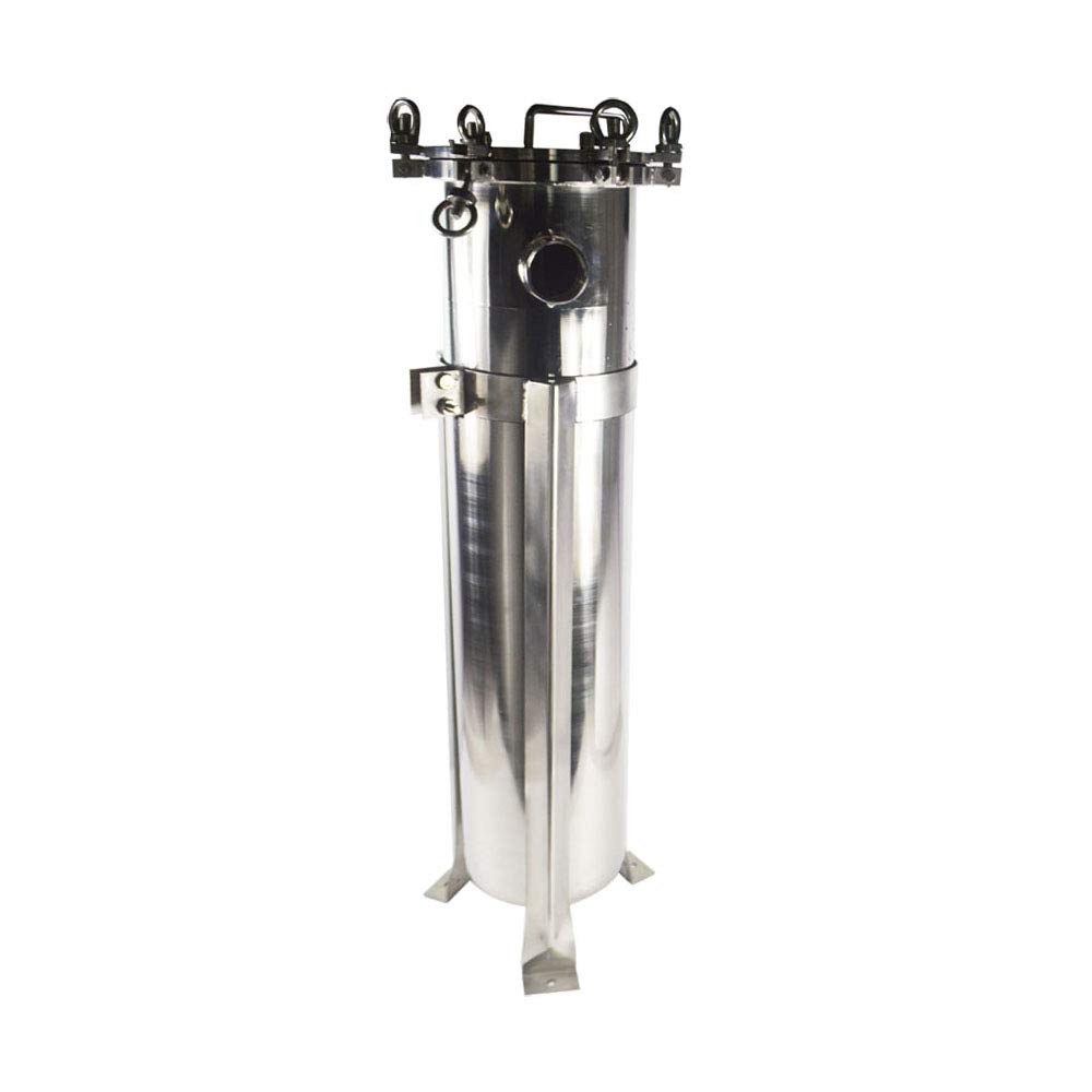TECHTONGDA #4 Stainless Steel Water Filter Bag - 304 Grade 20 Micron for Solid-Liquid Separation | Perfect for Water Treatment, Ink Filtration, Oil Purification & Beverage Processing | Home Brewing, Aquariums & Industrial Use