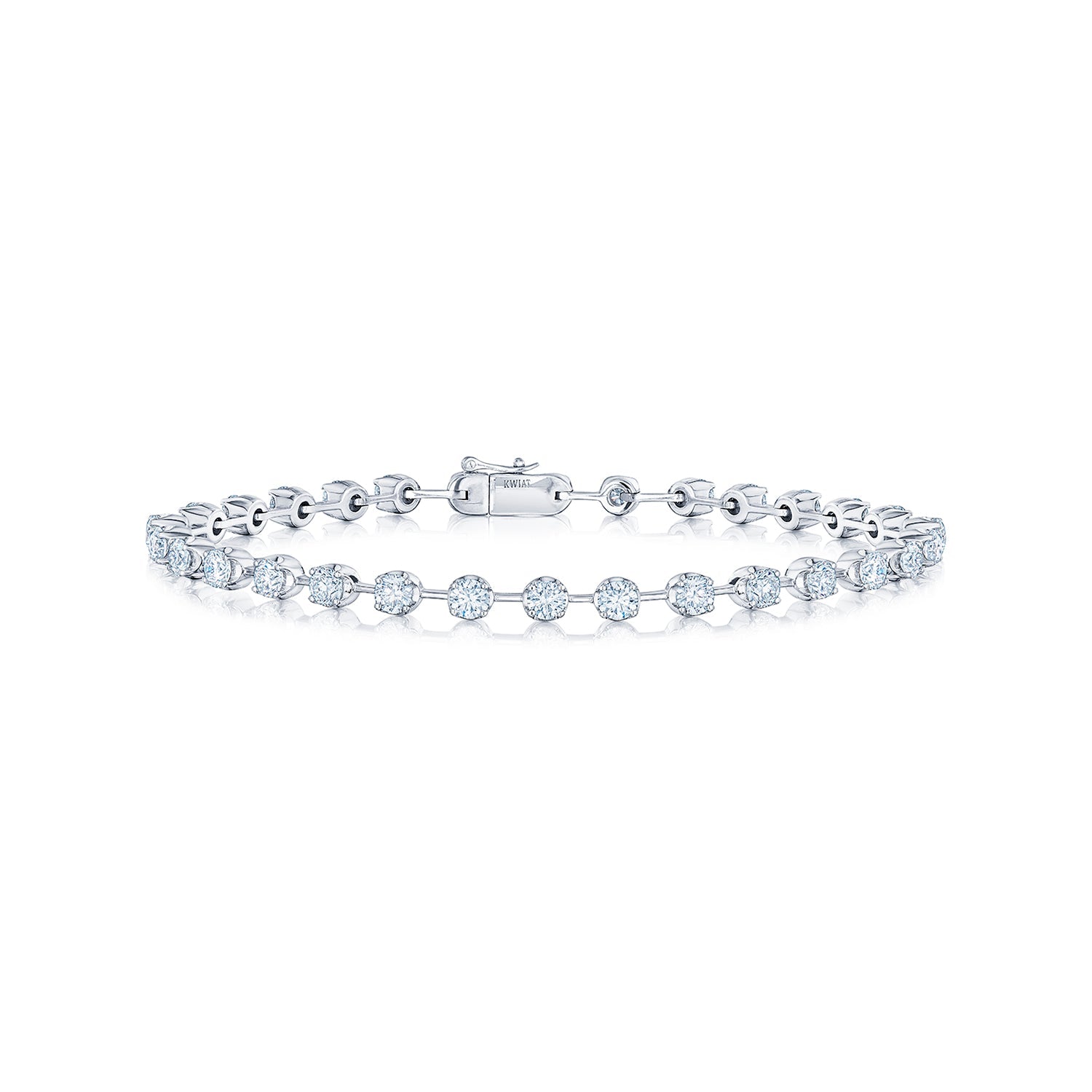 Elegant Diamond Line Bracelet for Women - Perfect for Weddings, Parties & Everyday Wear
