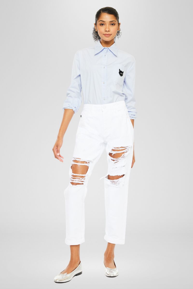 High Rise Mom Jeans for Women - Vintage Stretch Denim Pants - Perfect for Casual Outfits & Everyday Wear