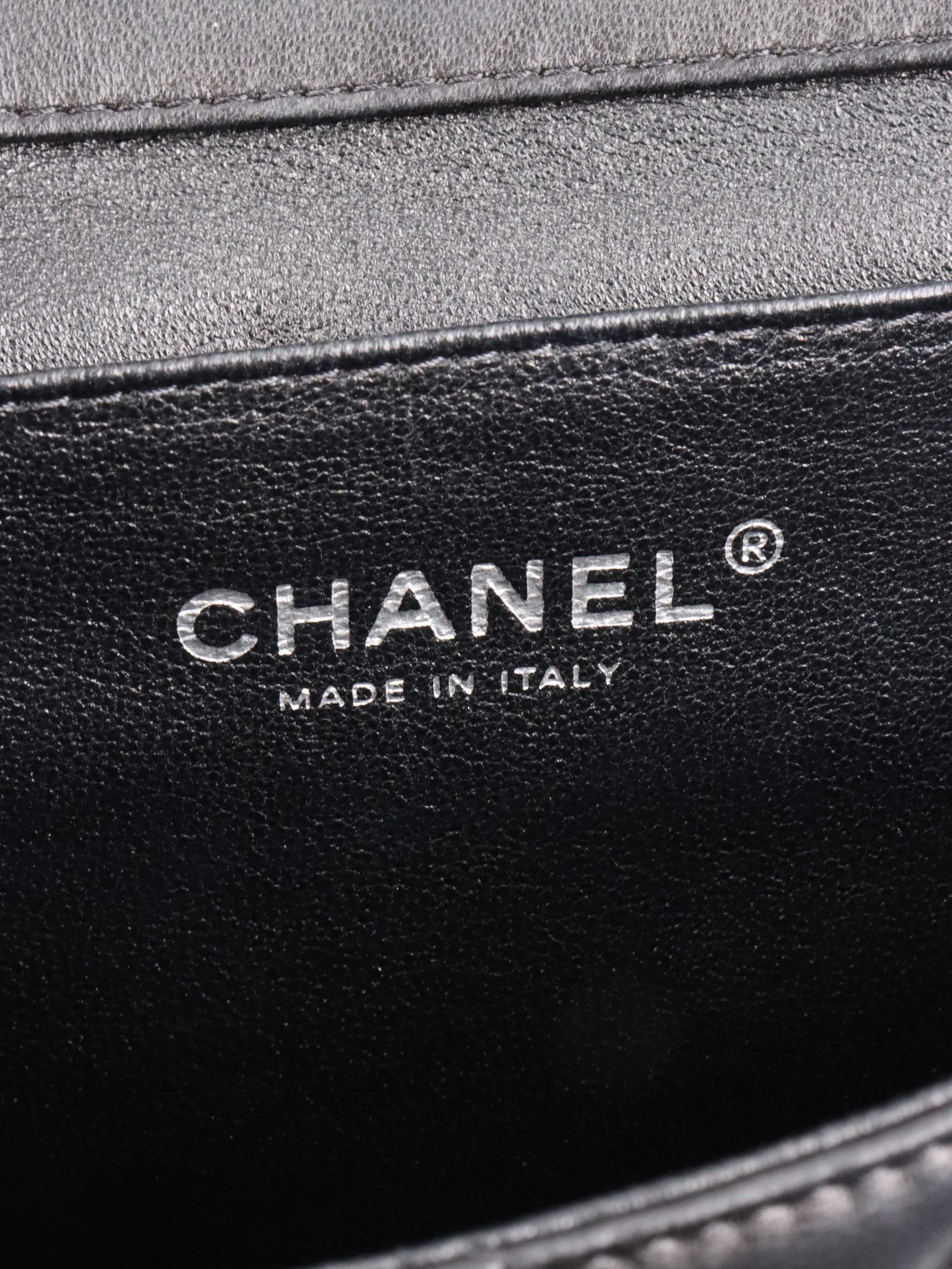 Chanel Black Lambskin Shoulder Clutch Bag for Women | Luxury Designer Handbag for Evening Parties, Weddings & Special Occasions