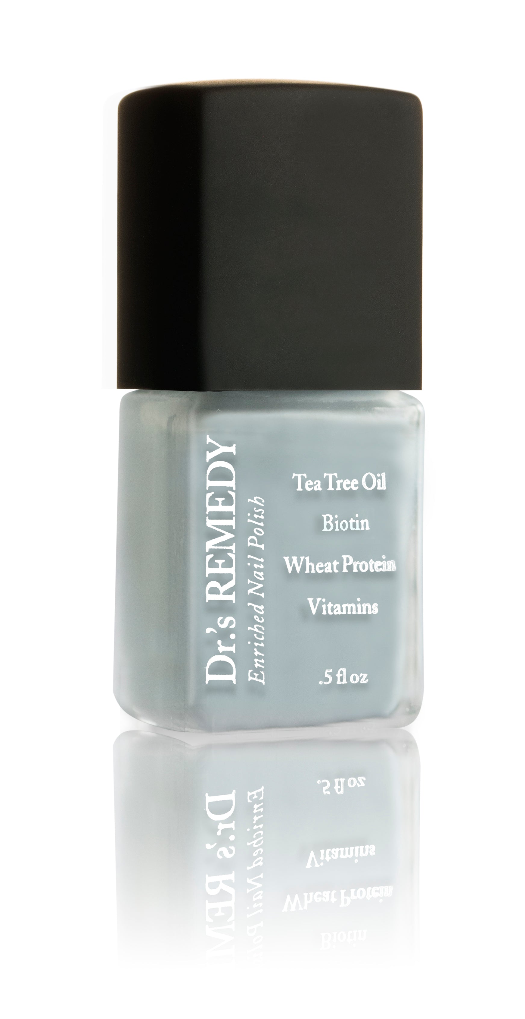 Dr.'s Remedy SOULFUL Slate Blue Nail Polish - 0.5 fl oz Vegan & 17-Free Formula - Perfect for Manicures, Pedicures & Special Occasions
