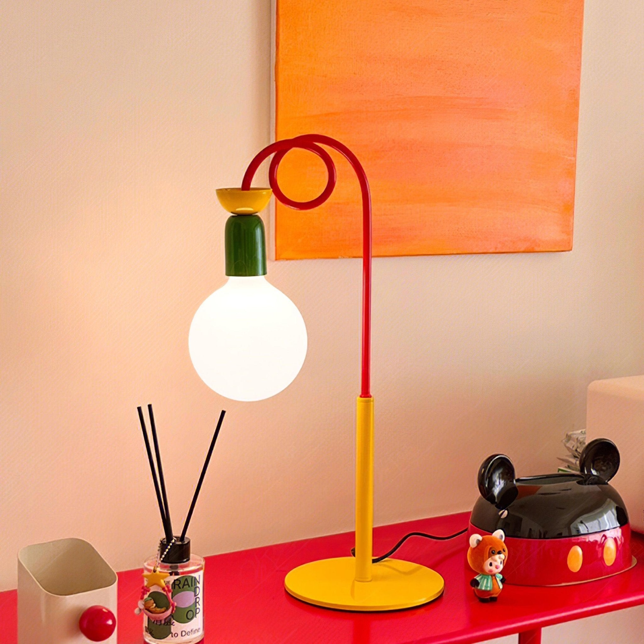 Circulo Play Table Lamp - Modern LED Night Light for Kids Bedroom, Nursery & Playroom - Soft Glow for Reading, Relaxation & Sleep