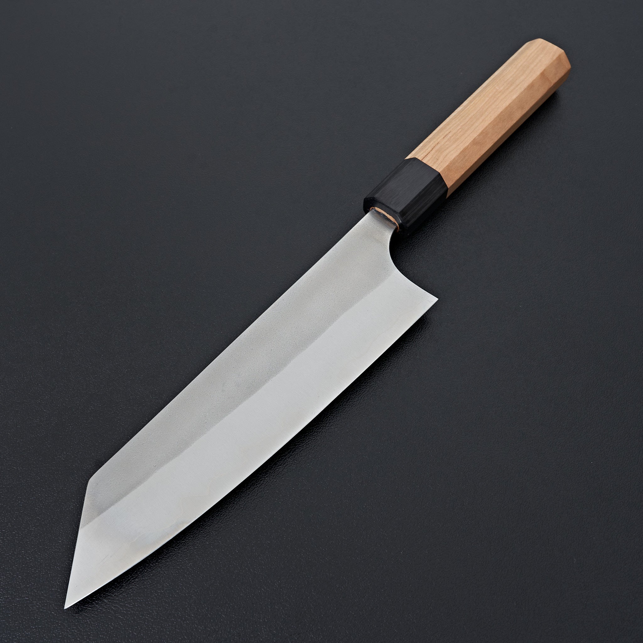 Kato AS Nashiji Cherry Handle Bunka Knife 165mm - Premium Japanese Kitchen Knife for Slicing, Dicing & Precision Cooking