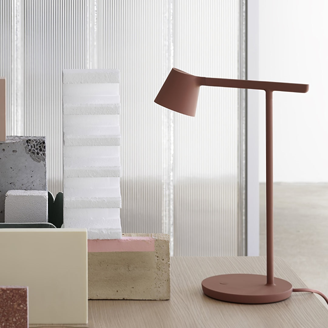 Kepler Table Lamp - Modern LED Desk Light with Adjustable Brightness for Home Office, Bedroom & Study Room | Energy-Efficient Reading Lamp with Touch Control & USB Charging Port