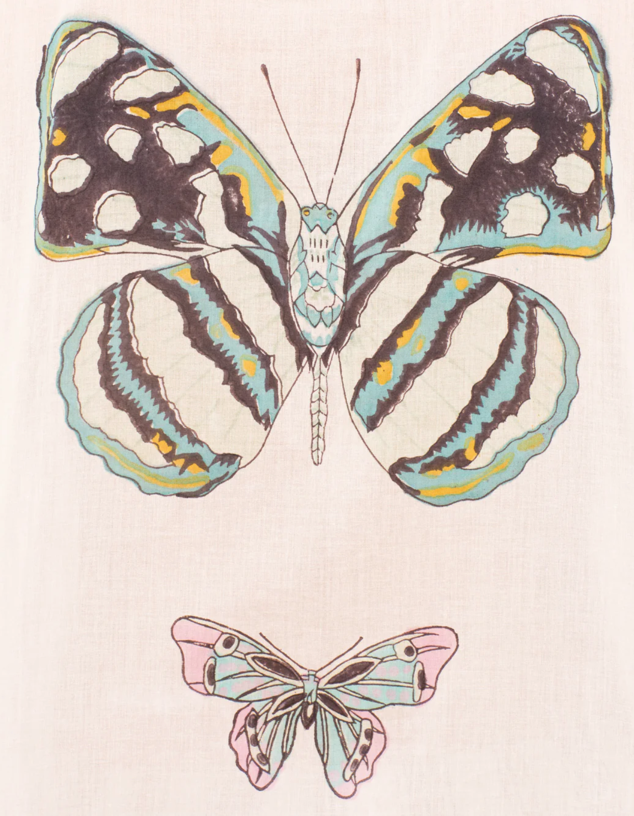 Alix of Bohemia Winn Butterfly Garden Shirt - Women's Floral Print T-Shirt for Casual Wear & Summer Outfits | Perfect for Garden Parties, Brunch Dates & Outdoor Activities