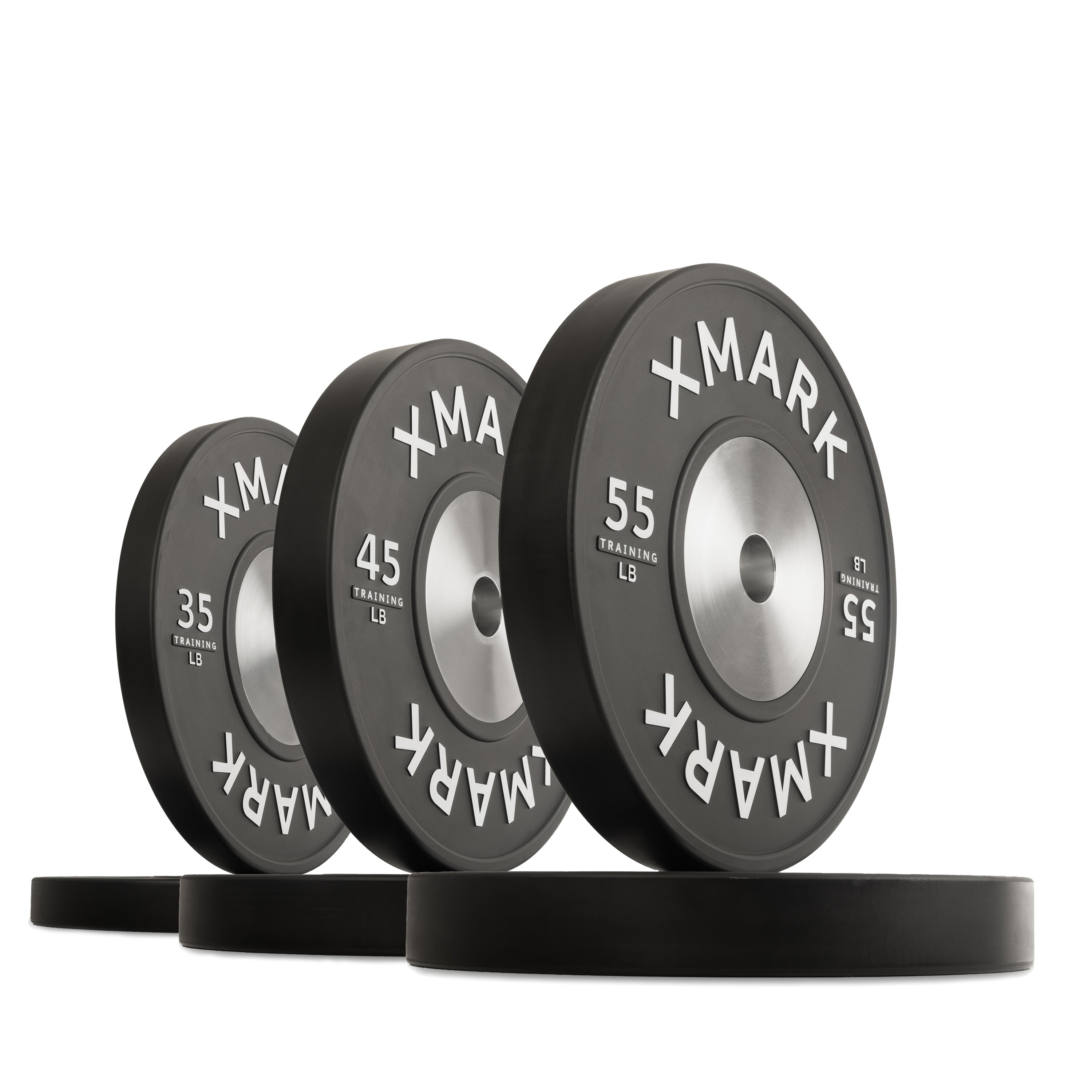 Premium Black IWF Training Bumpers (LB) - Olympic Weightlifting Plates for CrossFit, Powerlifting & Home Gym - Pairs & Sets Available