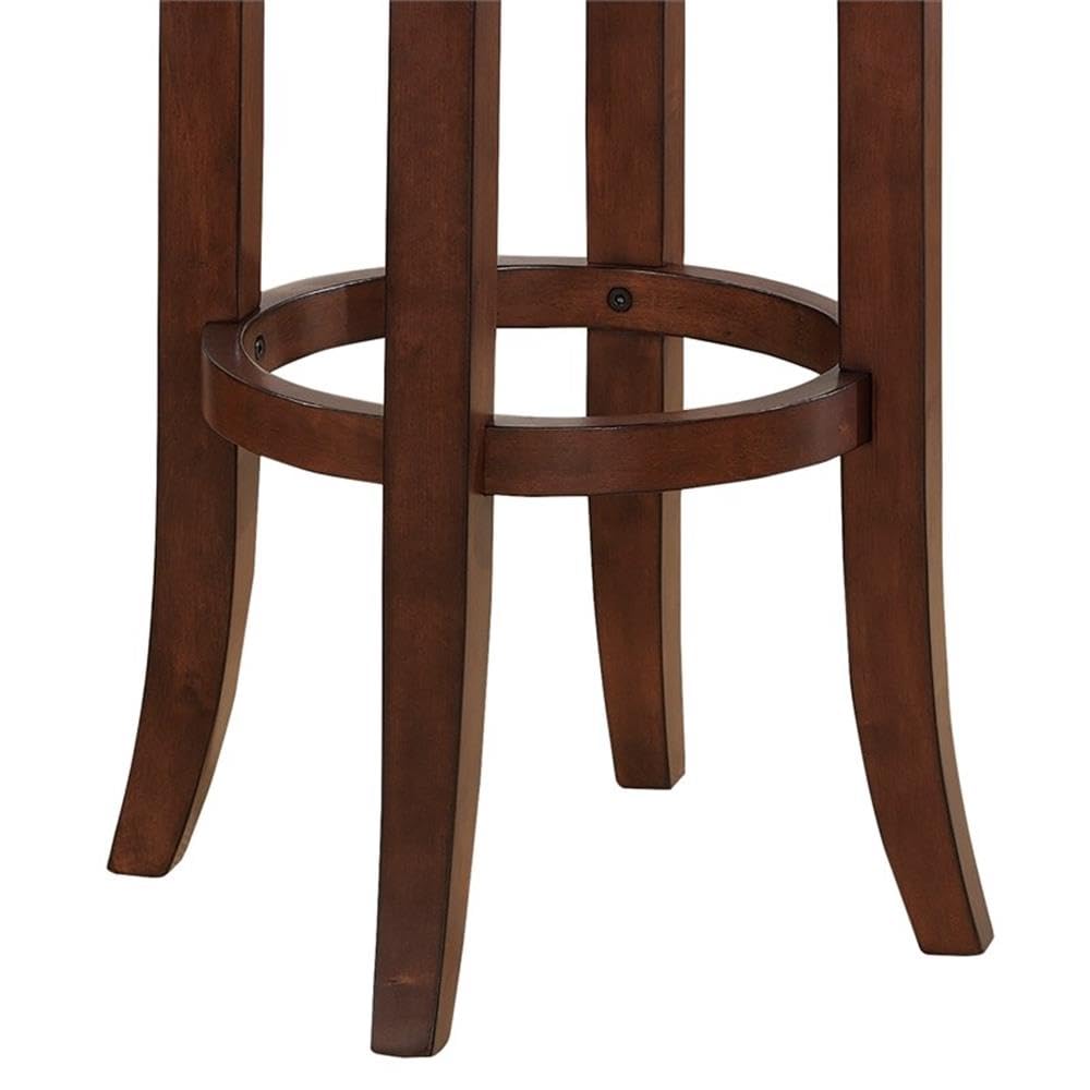 American Woodcrafters Conrad Backless Counter Stool - Solid Wood Bar Stool for Kitchen Island, Breakfast Nook & Home Decor - Rustic Modern Dining Furniture