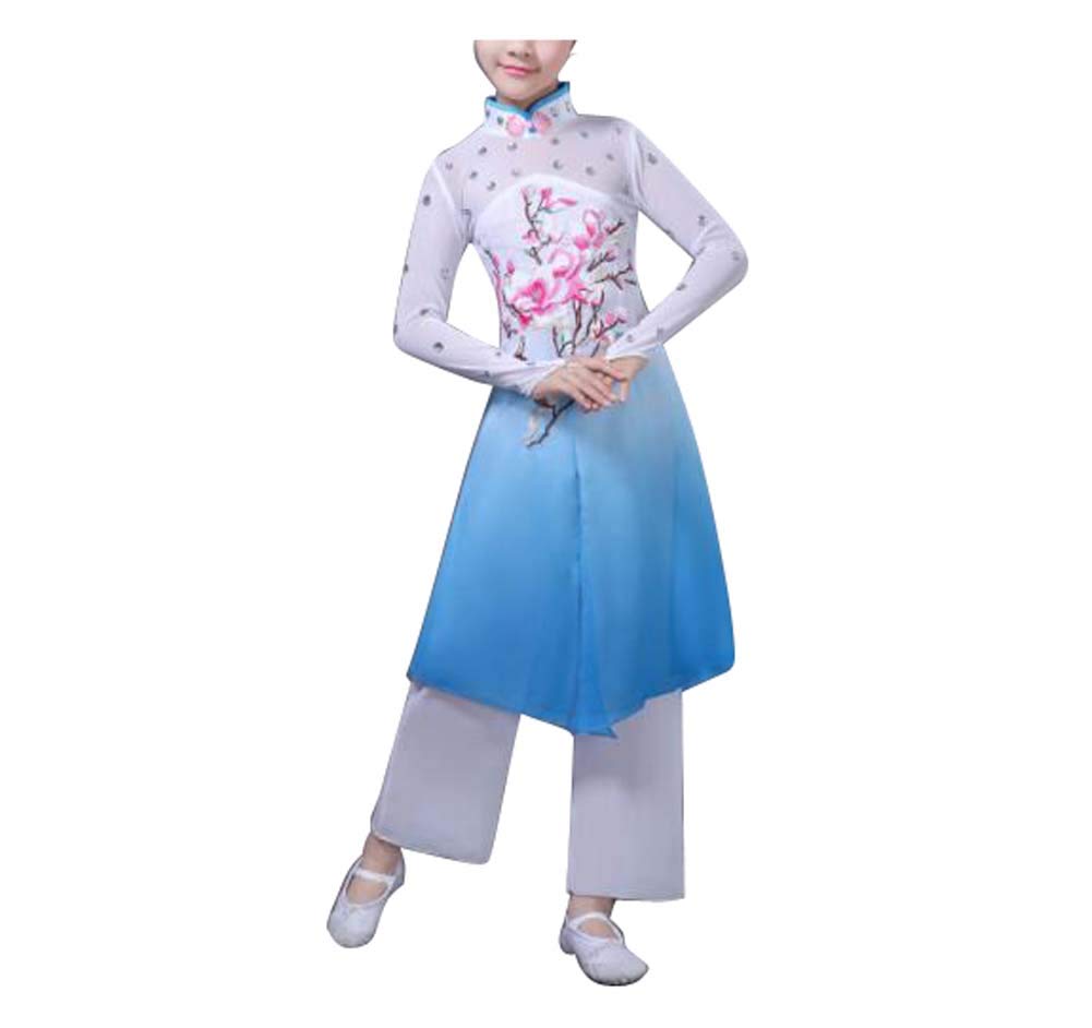 DRAGON SONIC Kids Classical Dance Costumes for Ballet & Folk Performances - Elegant A01 Style for Recitals, Competitions & Stage Shows