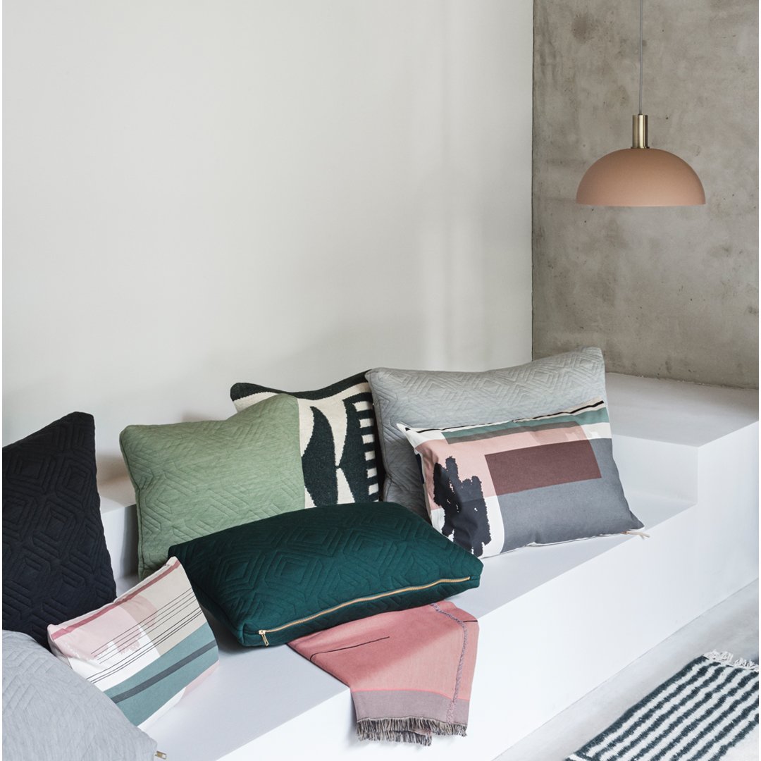 Ferm Living Dome Shade Collection - Modern Pendant Lighting for Dining Room, Bedroom & Living Room Decor