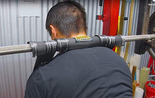 Spud Inc Safety Bar Squat Strap - Heavy Duty Lifting Support for Powerlifting, CrossFit & Home Gym Workouts - Perfect for Squats, Deadlifts & Strength Training