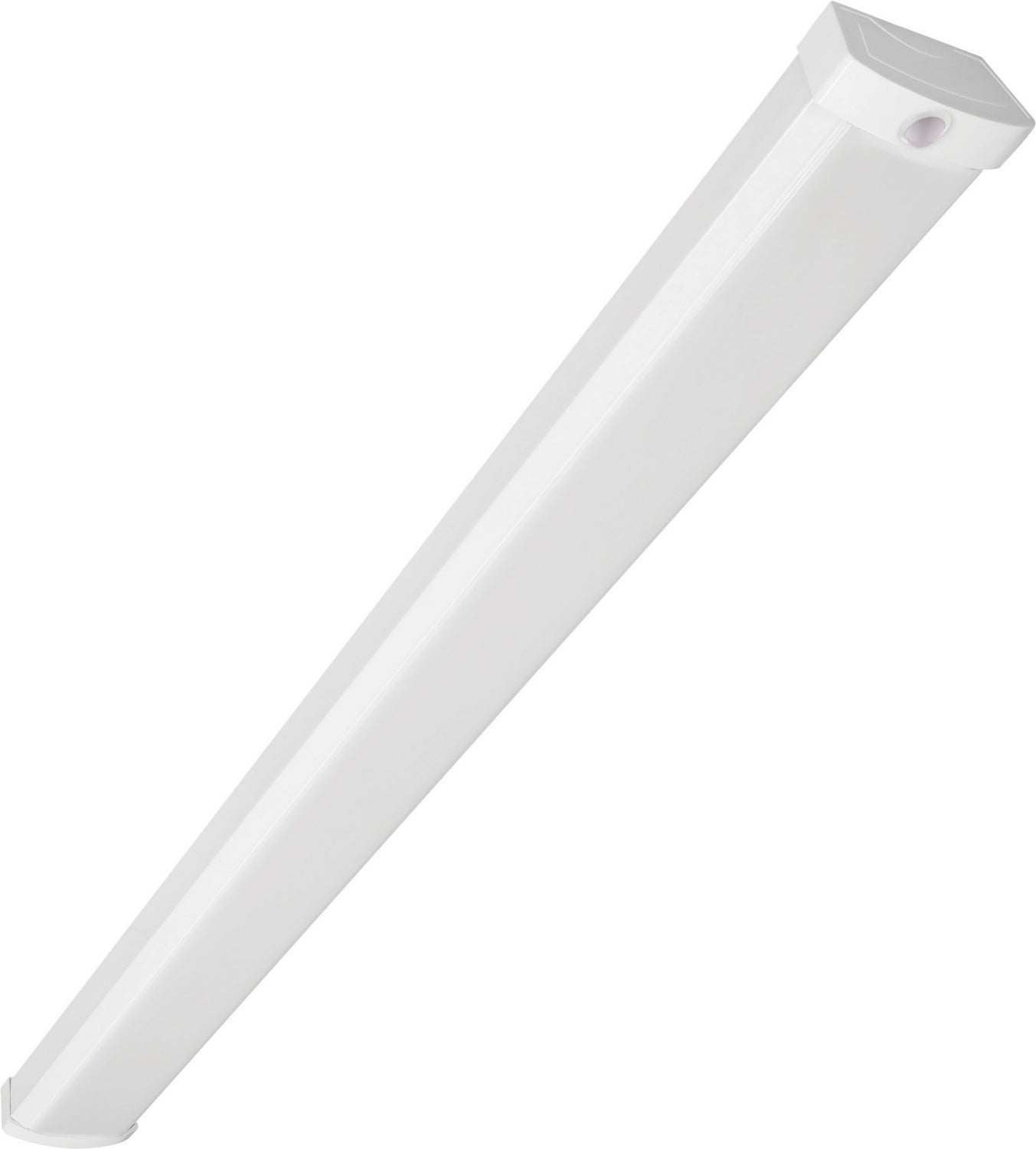4ft LED Ceiling Wrap Light 3200 Lumens 3000K Warm White with Motion Sensor 120-277V - Perfect for Garage, Warehouse, and Basement Lighting
