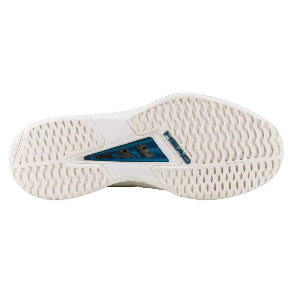 Head Sprint Pro 4.0 Women's Tennis Shoes - Lightweight Performance Court Shoes for Women (Chalk White/Twilight Blue) | Perfect for Competitive Matches & Training Sessions