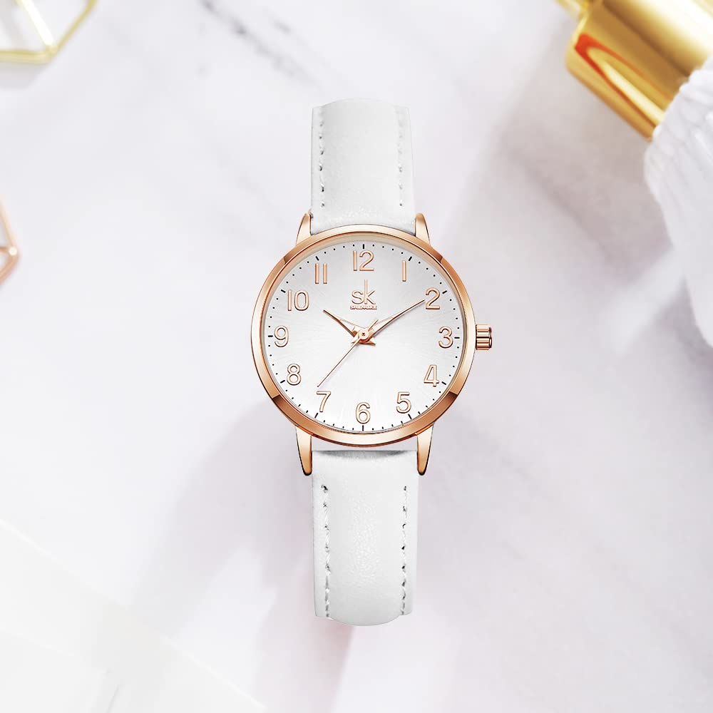Minimalist Ultra-Thin Women's Watch - 2024 Fashion Waterproof Ladies Wristwatch, Elegant Dainty Gift for Her | Perfect for Office, Daily Wear & Special Occasions
