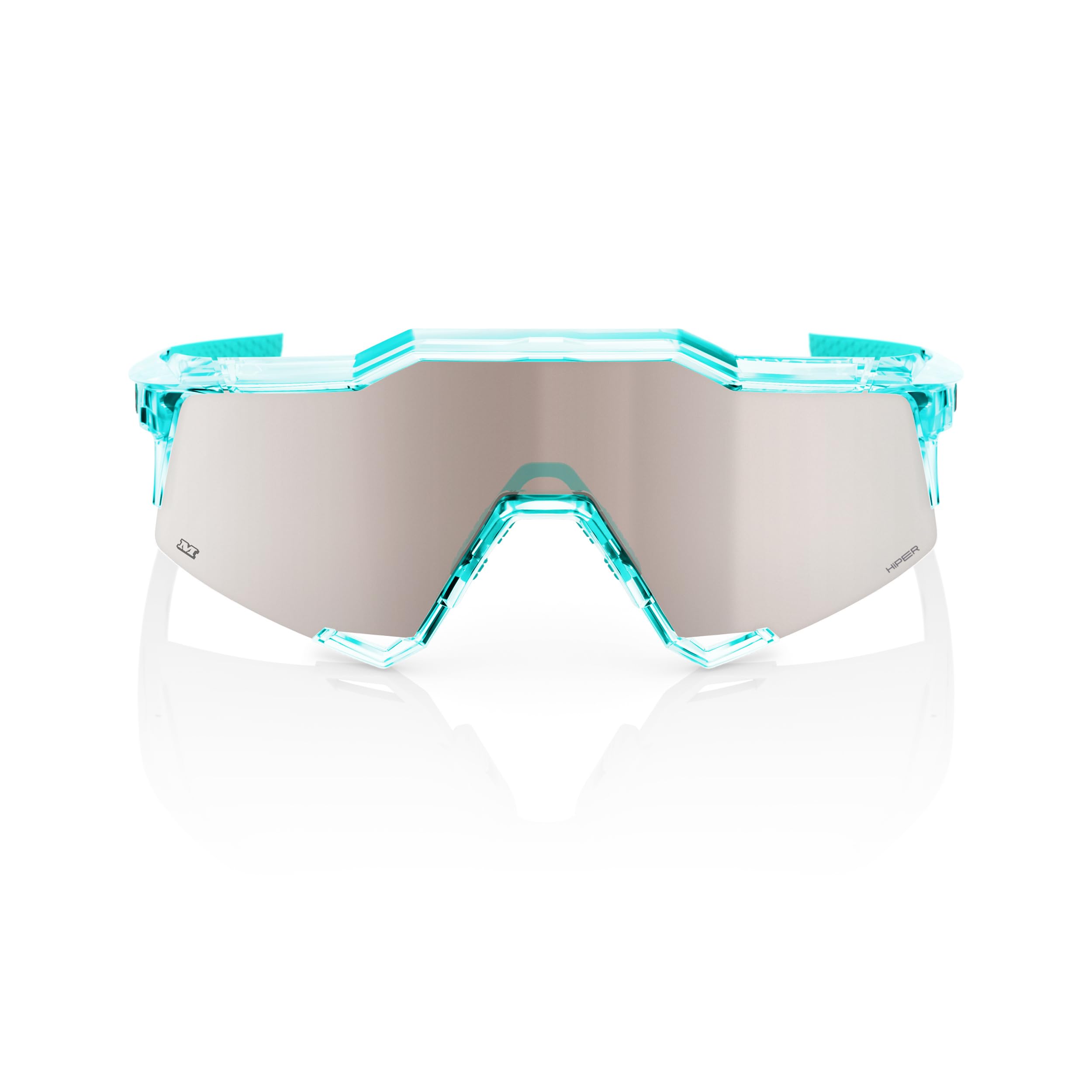 Speedcraft Sunglasses for Dirt Bikes & Motorcycle Sports - Durable Cycling Sunglasses with HiPER Silver Mirror Lens - UV Protection for Motocross, ATV & Outdoor Adventures