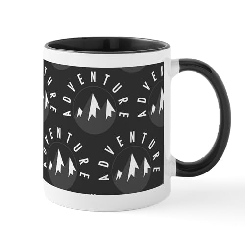 White/Black Inside - Hiking Camping Outdoor Mugs