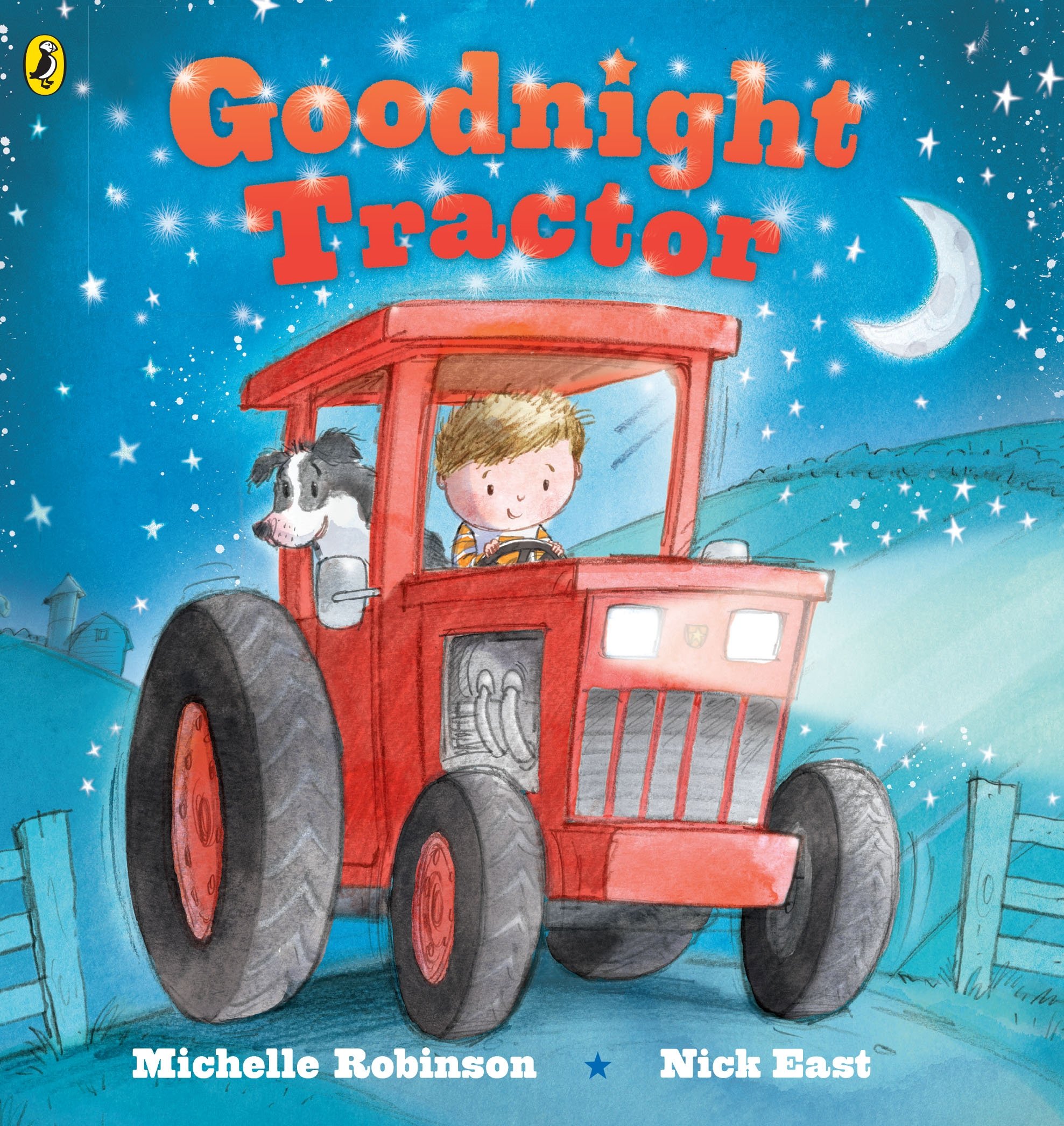 Goodnight Tractor Board Book - Bedtime Story for Toddlers & Kids - Perfect for Farm-Themed Nursery, Preschool Learning, and Gift Giving