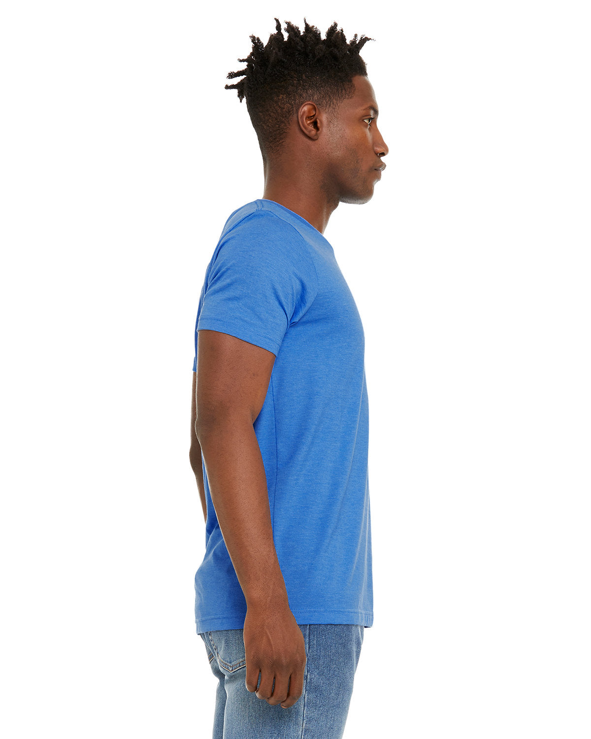 Bella + Canvas 3301C Unisex Sueded T-Shirt - Soft Comfortable Crew Neck Tee for Men & Women - Perfect for Casual Wear, Layering & Everyday Outfits