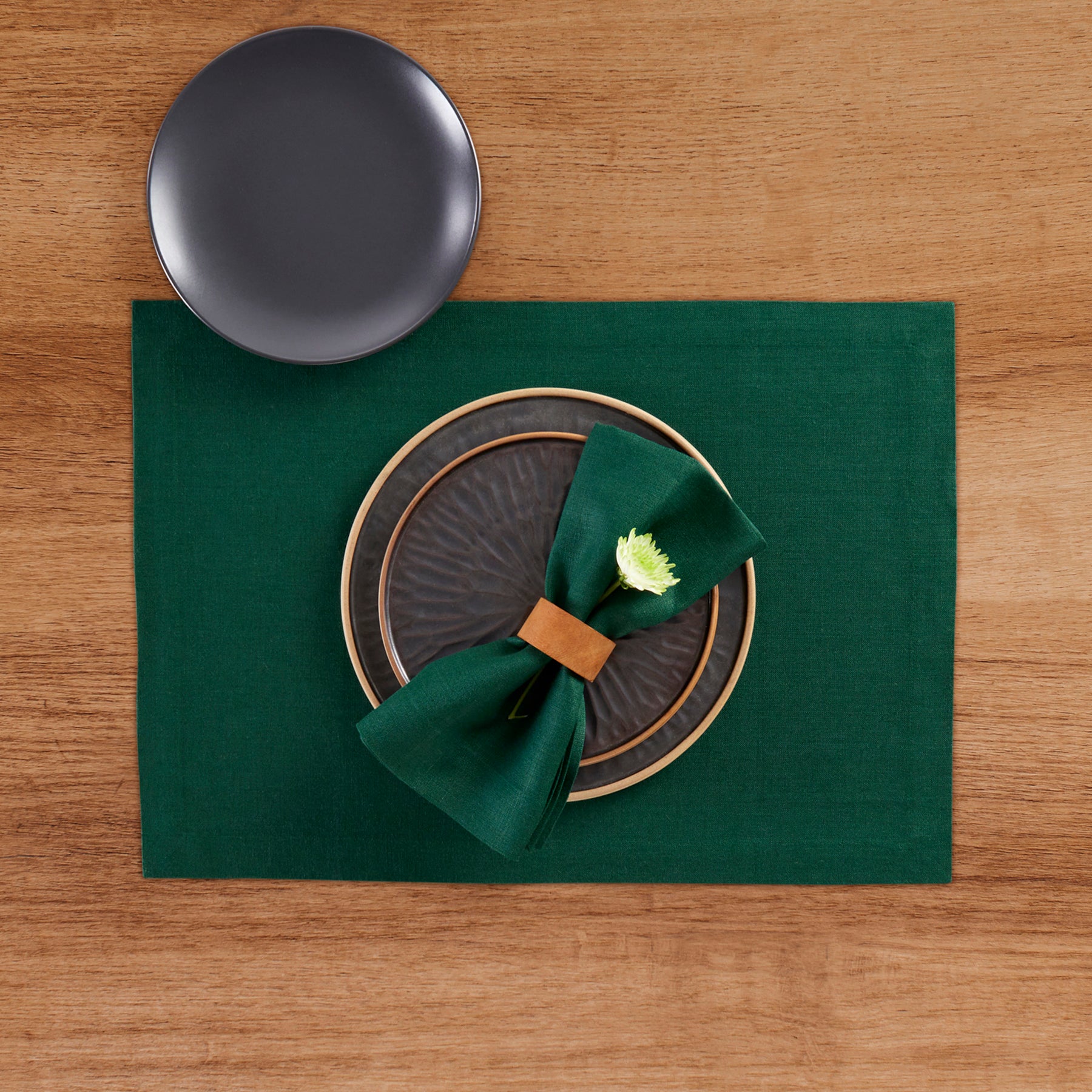 Premium Diana Medium Weight Placemats Set of 4 - Elegant Table Protection for Dining Room, Kitchen & Entertaining - Durable & Stylish Place Mats for Everyday Use & Special Occasions
